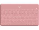 Klávesnice Logitech Keys-To-Go Wireless Pink US Keyboard ...