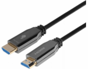 Kabel HDMI v2.0 hybridní optické vlákno 20m