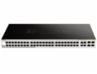 D-Link DGS-1210-48 52-port Gigabit Smart Switch, 48x GbE,...