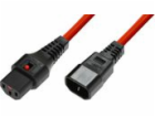 ASM IEC-PC1387 Power Cable Male C14 plug H05VV-F 3 X 1.00...