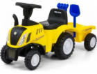 Milly Mally Dětský traktor NEW HOLLAND žlutý