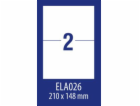 Avery Zweckform LABEL ZF ECONOMY 210X148MM 026 100ARK LAB...