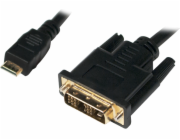LogiLink HDMI Mini - DVI-D kabel 2m černý (CHM004)