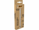 Bic Ballpoint Pen Cristal Re&#39;new Metal black + 2 nápl...