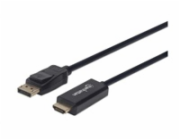 MANHATTAN Kabel DisplayPort na HDMI 1080p, 1.8m, černý