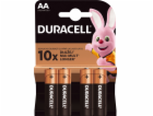 Baterie Duracell Basic AA / R6 1500mAh 4ks.