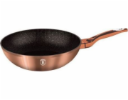 BerlingerHaus WOK pánev 28cm BH-1512N Rose Gold Metallic Line 