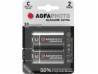 Agfa Baterie Ultra C / R14 2 ks.