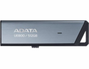 ADATA UE800/512GB/1000MBps/USB 3.2/USB-C/Stříbrná AELI-UE800-512G-CSG