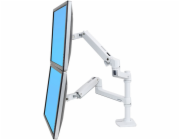 Ergotron LX Dual Stacking Arm, stolní ramena pro 2 lcd, flexibilní, bílé 45-492-216 ERGOTRON LX Dual Stacking Arm, stolní ramena pro 2 lcd. max. 27", flexibilní , bílé