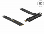 Delock Adaptér M.2 klíč M na PCIe x16 NVMe s kabelem délky 20 cm