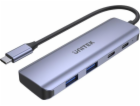 UNITEK HUB USB-C H1107Q; USB-A x2, USB-C x2