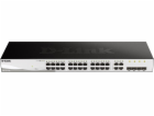 D-Link DGS-1210-28 28-port Gigabit Smart+ Switch, 24x GbE...