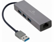 Gembird USB-A/LAN, 3x USB 3.0 A-AMU3-LAN-01