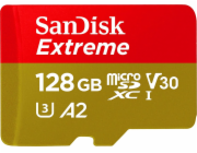 SanDisk microSDXC V30 A2   128GB extreme A2 C10 V30 UHS-I U3