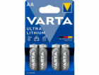 1x4 Varta Professional Lithium Mignon AA LR 6