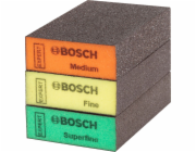 Sada standardních brusných bloků Bosch EXPERT S471, 3 kusy, brusná houba