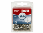 NOVUS Rivets A 4 X 10 ST ALU 70pc