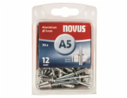 NOVUS Rivets A 5 X 12 ALU 70pc