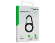 Belkin Secure drzák karabina Apple AirTag, cerný MSC008btBK