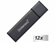 12x1 Intenso Alu Line        4GB USB Stick 2.0 anthrazit