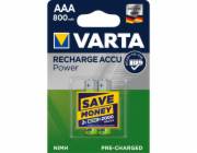 10x2 Varta Rechargeble Accu NiMH 800 mAh Micro VPE Innenk.