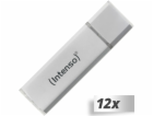 12x1 Intenso Alu Line       16GB USB Stick 2.0 silber