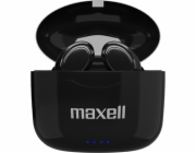 Maxell Bass 13 Sync Up Bezdrátová sluchátka do uší Bluetooth s nabíjecím pouzdrem černá