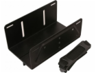 Techly ICA-CS 62 CPU holder Desk-mounted CPU holder Black