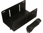 Techly ICA-CS 62 CPU holder Desk-mounted CPU holder Black