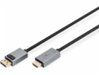 DisplayPort - HDMI 4K 30Hz DP/HDMI M/M adaptérový kabel 1,8m