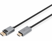 DisplayPort - HDMI 4K 30Hz DP/HDMI M/M adaptérový kabel 1m