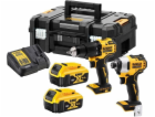 SADA NÁŘADÍ POWER TOOL COMBO DEWALT DCK2062M2T (DCD709+DC...