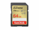 Paměťová karta Sandisk Extreme 64GB SDXC 170MB/s & 80MB/s...