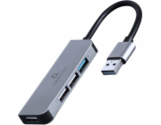 Gembird UHB-U3P1U2P3-01 4portový USB hub (1 x USB 3.1 + 3 x USB 2.0)