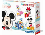 Moje první puzzle Mickey Mouse 3+6+9+12 dílků