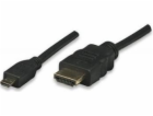 Techly HDMI Micro - HDMI kabel 3m černý (ICOC-HDMI-4-AD3)