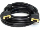 D-Sub (VGA) - D-Sub (VGA) kabel 10m černý