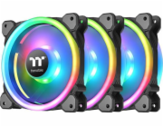 Thermaltake Riing Trio 14 LED RGB Plus ventilátor 3-pack + Hub (CL-F077-PL14SW-A)