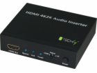 Techly HDMI 2K4K AUDIO INSERTER HDMI/TOSLINK/AUDIO STEREO...