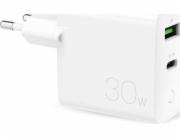 Rychlá cestovní nabíječka Puro Mini 1x USB-A 1x USB-C 3 A (PUR522WHT)