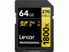 Karta Lexar Professional 1800x SDXC 64 GB Class 10 UHS-II...