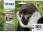 Inkoustové kazety Epson T0895 / C13T08954010 (azurová, pu...