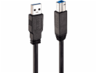 USB 3.2 Gen 1 Aktivkabel, USB-A Stecker > USB-B Stecker