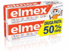 Elmex zubní pasta pro děti 0 až 6 let + druhá 50% 50mlx2