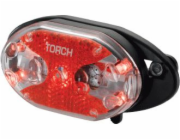 TORCH Zadní světlo KONCOVÉ BRIGHT 5X CARRIER FIT černé (TOR-54020)