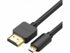 Ugreen HDMI Micro - HDMI kabel 1,5 m černý (54697)