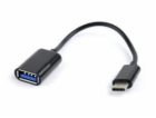 Gembird Type-C samec – kabel USB A samice (A-OTG-CMAF2-01)