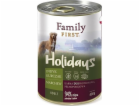 FAMILY FIRST Junior Turkey with carrots - Wet dog food - ...