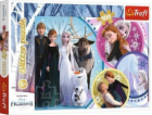 Puzzle Trefl 100 ks. Třpytky v záři lásky Frozen 2